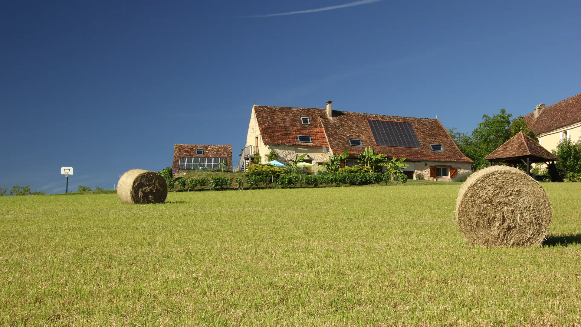 Nature, espace, calme et  soleil