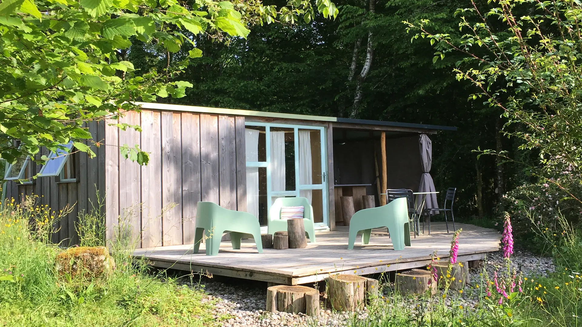 Cabane Poussière d'Etoile - Les Jardins d'Yzorche