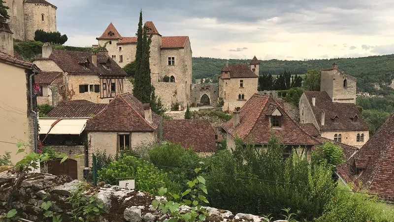 Vue sur le village