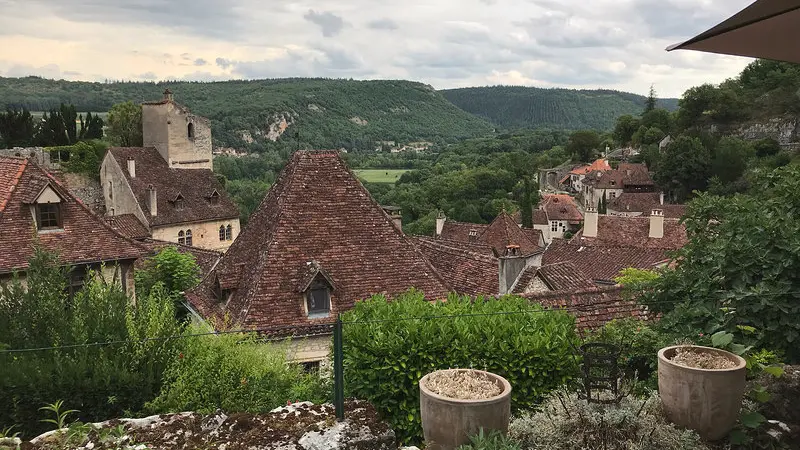 Vue sur le village