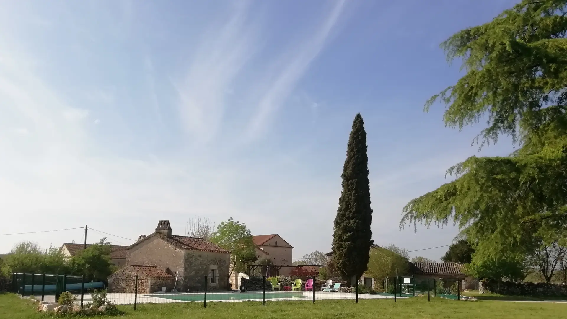 Vue sur le jardin