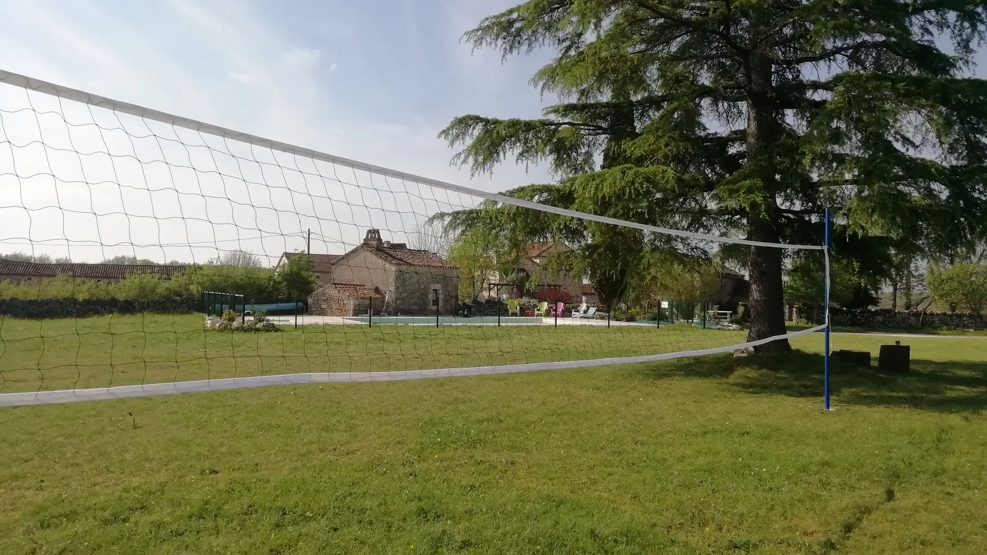 Terrain de volley ou Bad