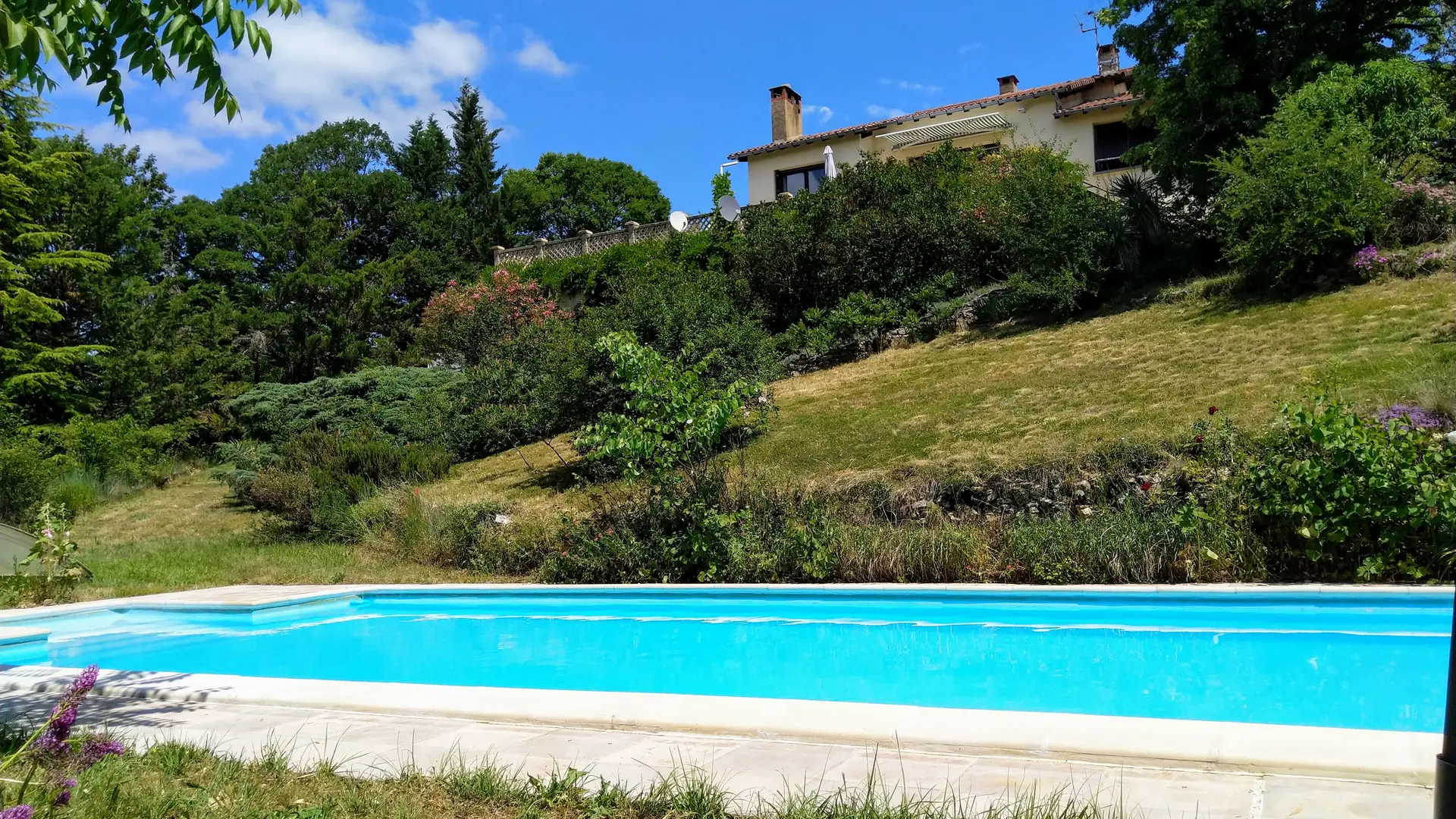 Grande piscine 12x5m