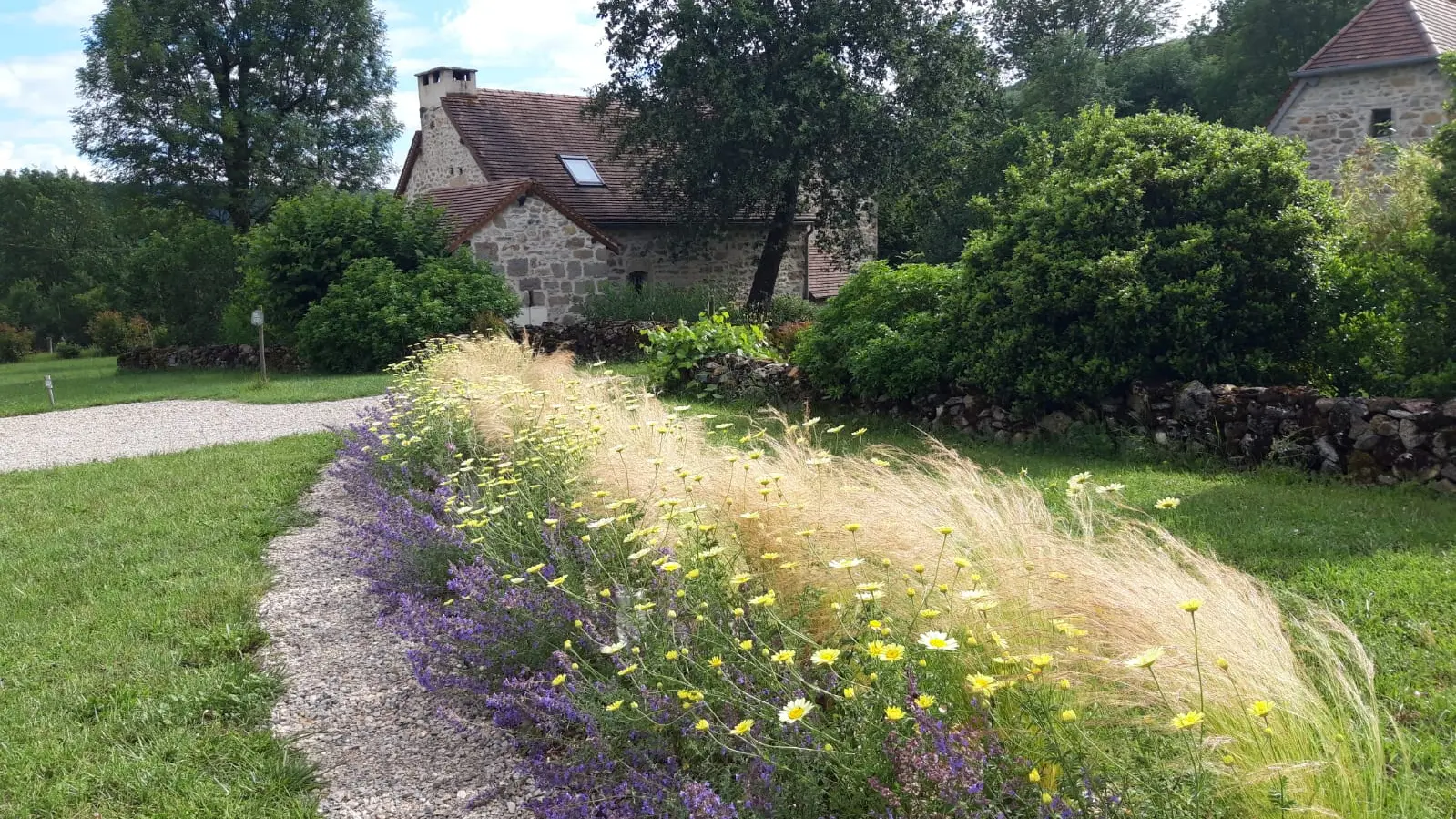 jardin paysagé du Hameau