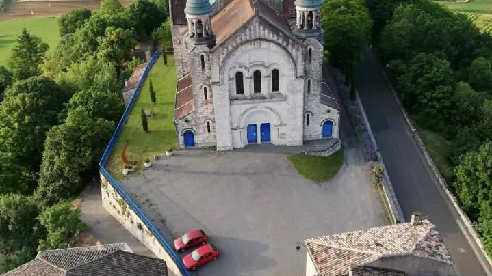 Eglise vue du ciel