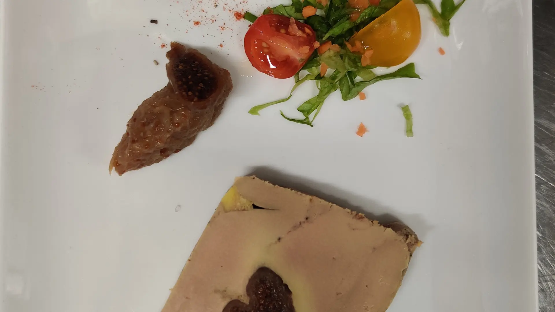 Notre fameux foie gras aux figues