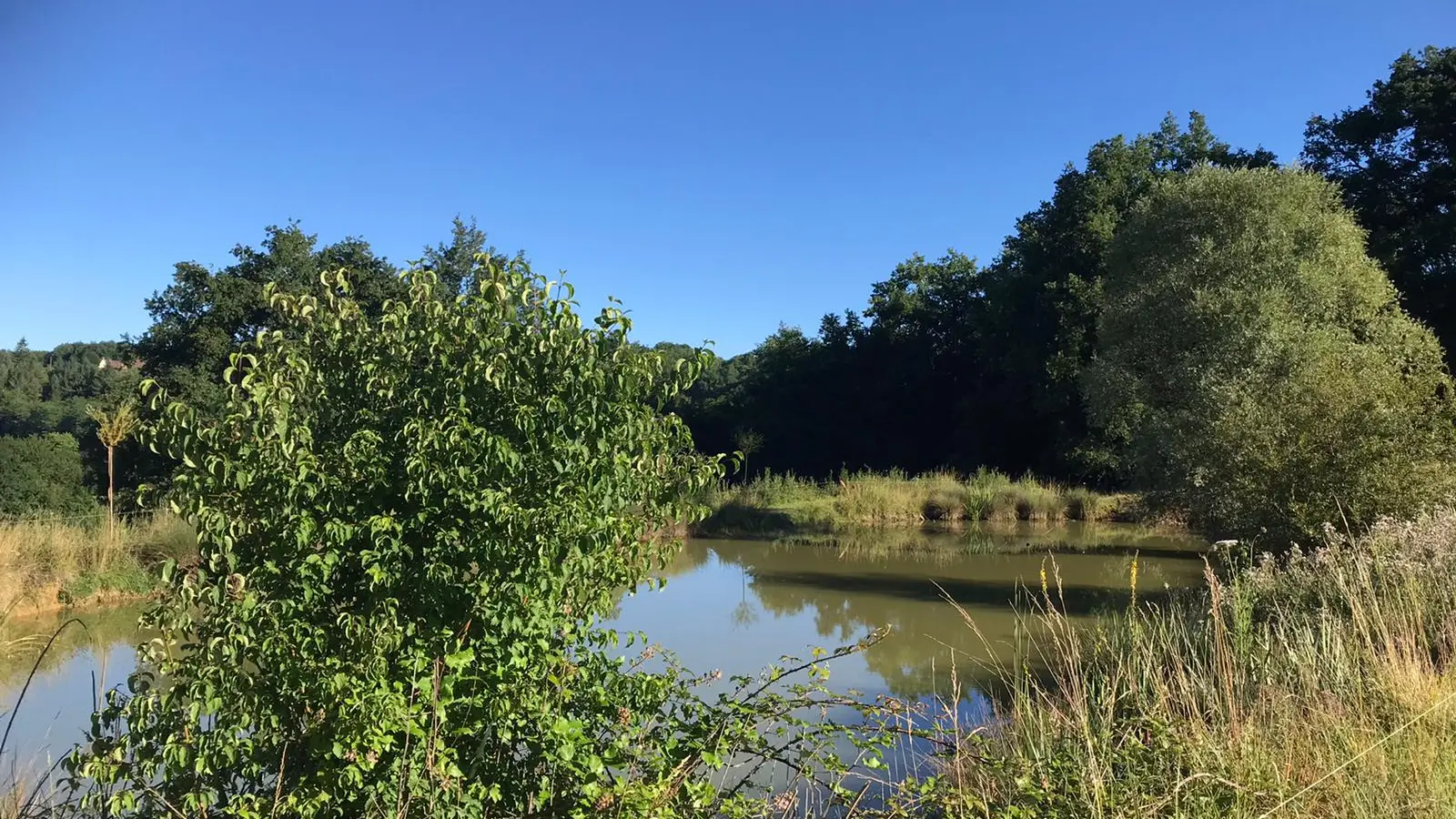 faire le tour du lac en soirée