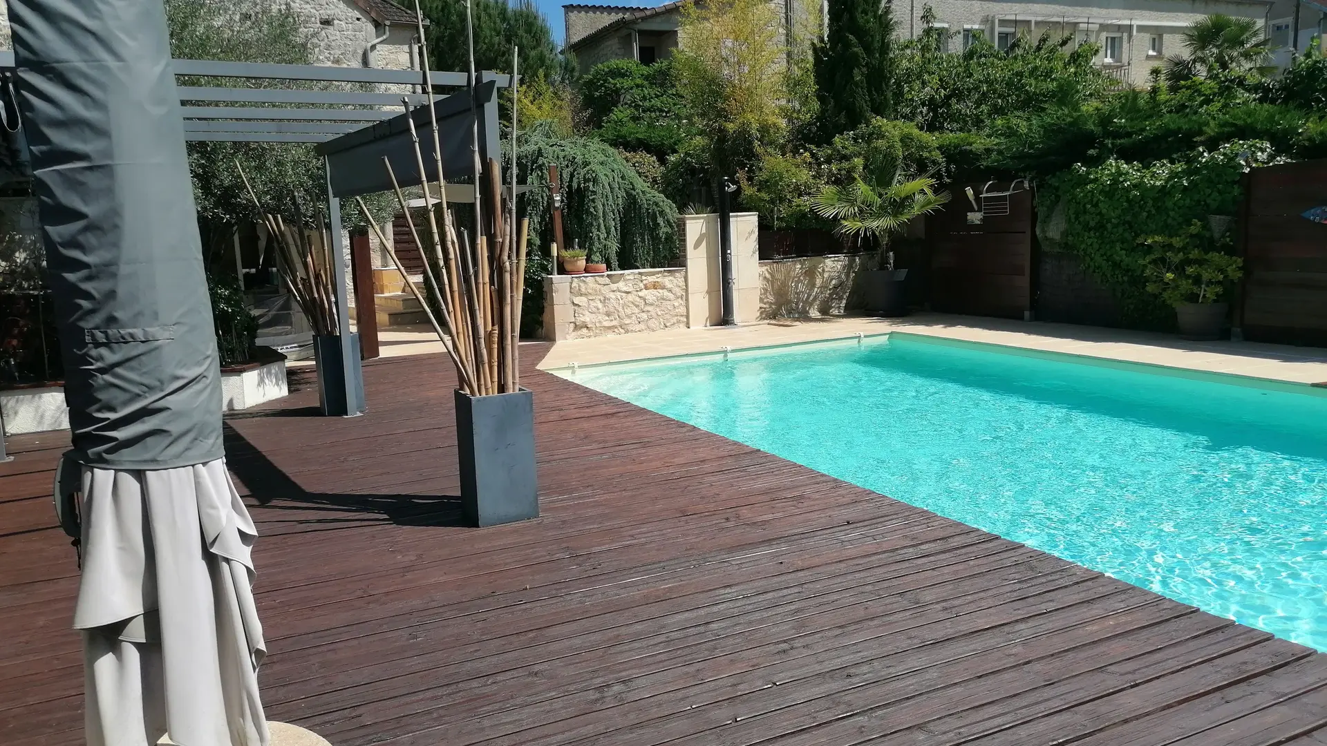 VUE TERRASSE PISCINE