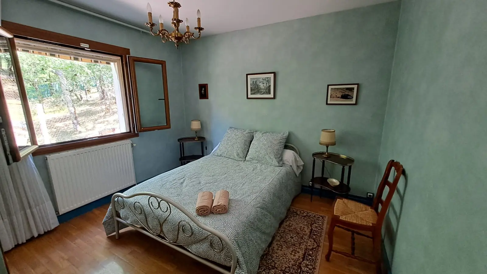 Chambre 1er étage exposition Ouest