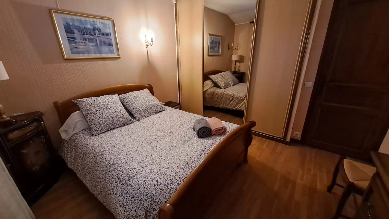 chambre 1er étage, exposition Sud