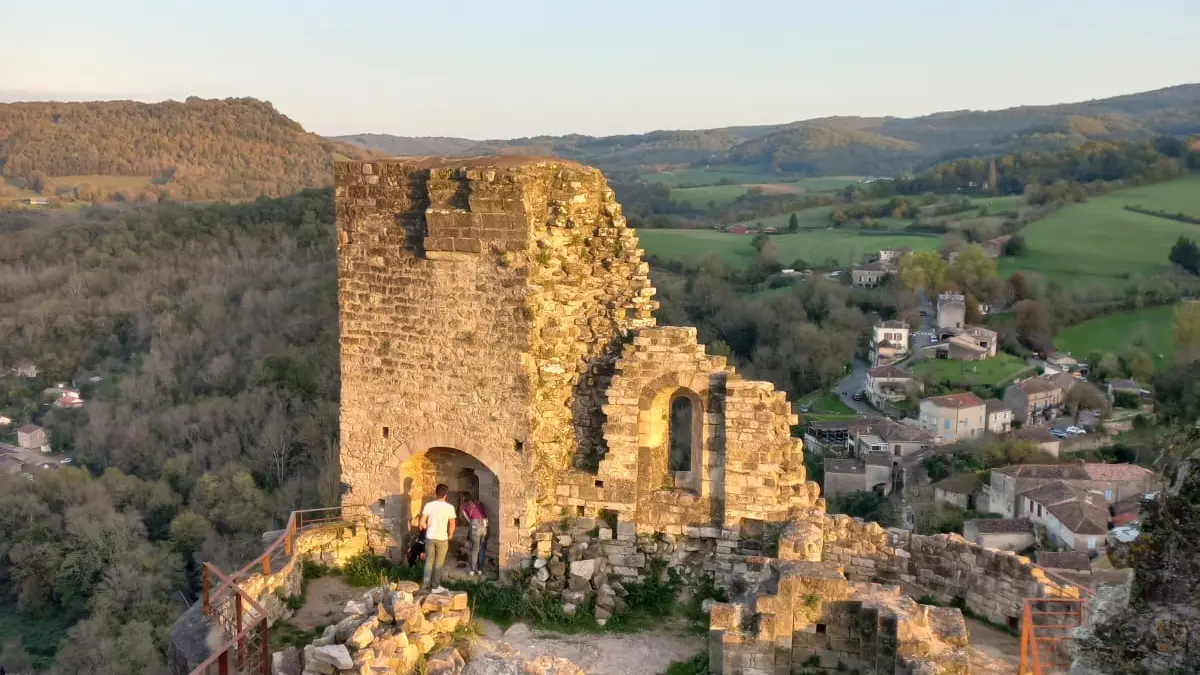 Vue de l'église de la forteresse