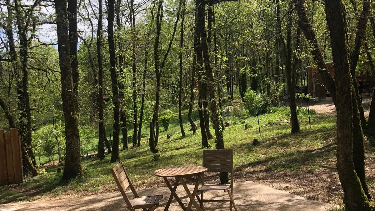 Il était un Zome - Terrasse extérieure