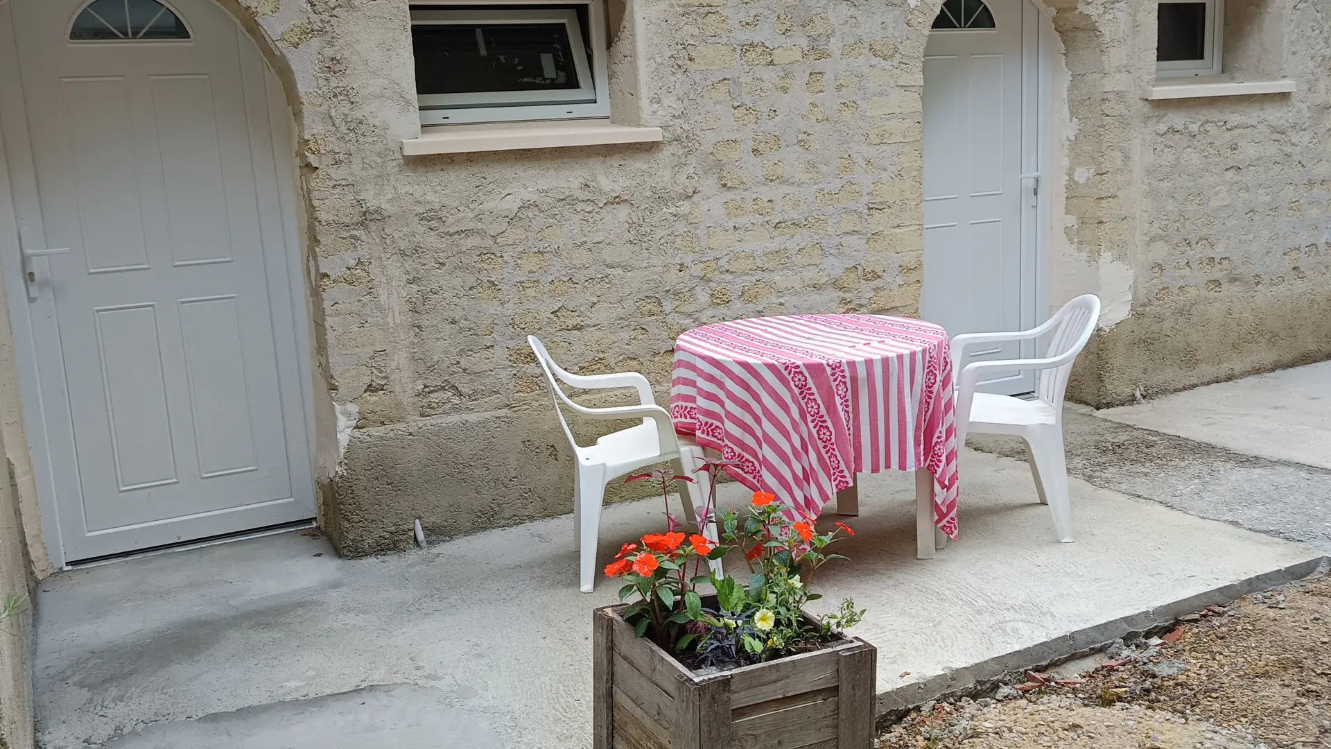 Entrée de la Chambre d'hôte