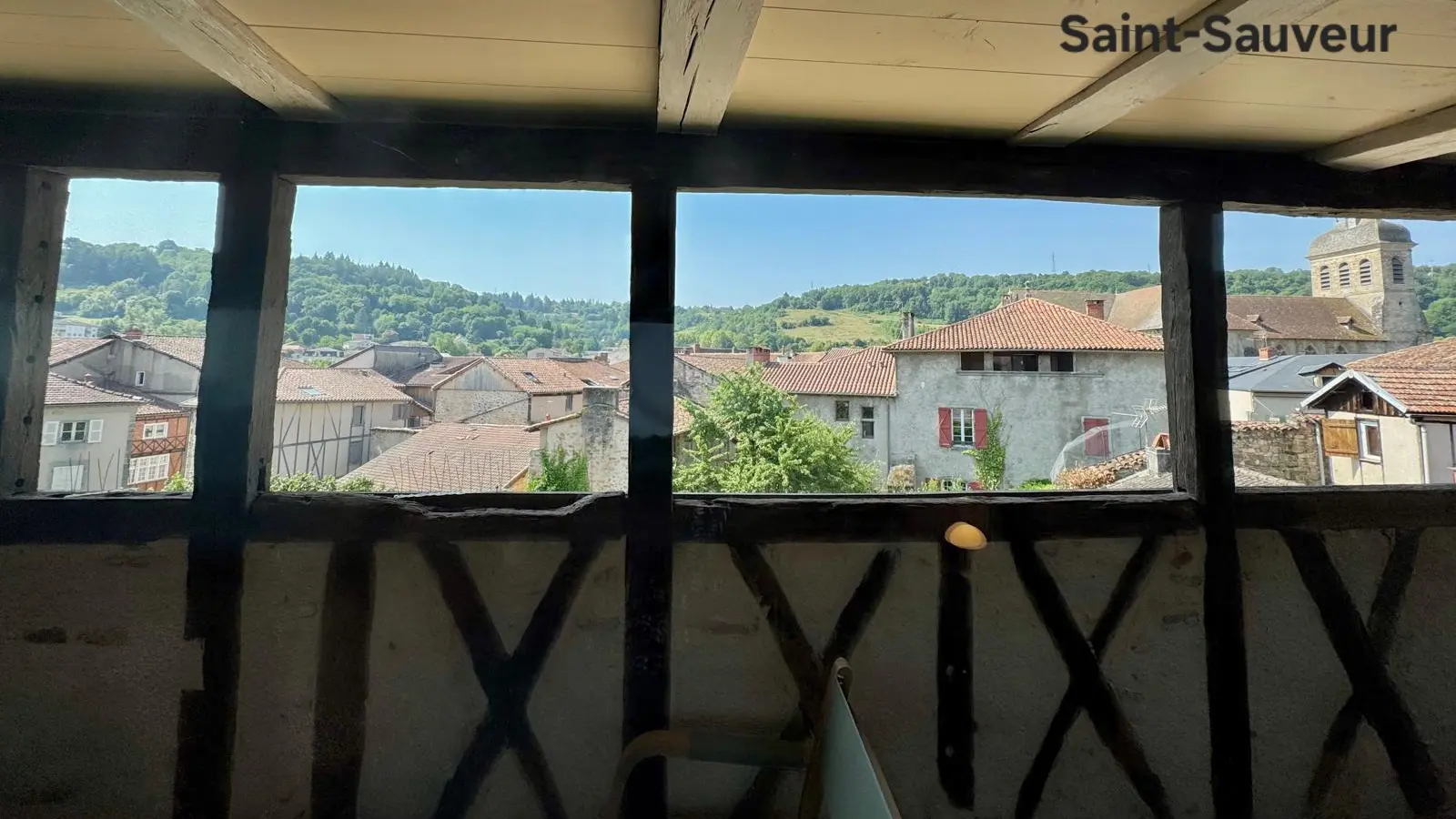 Vue depuis Saint Sauveur