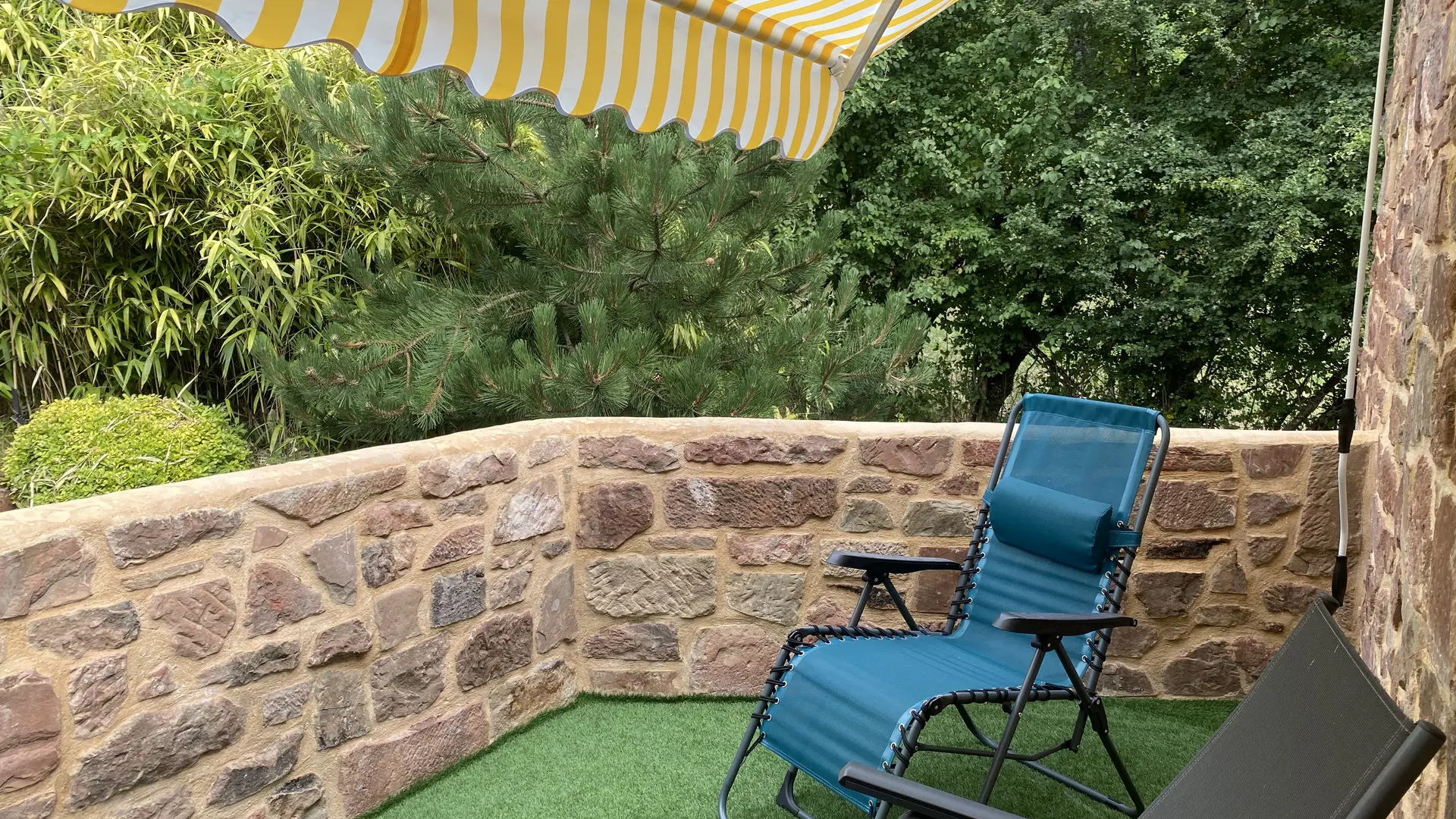 Terrasse Chambre Les Palmiers