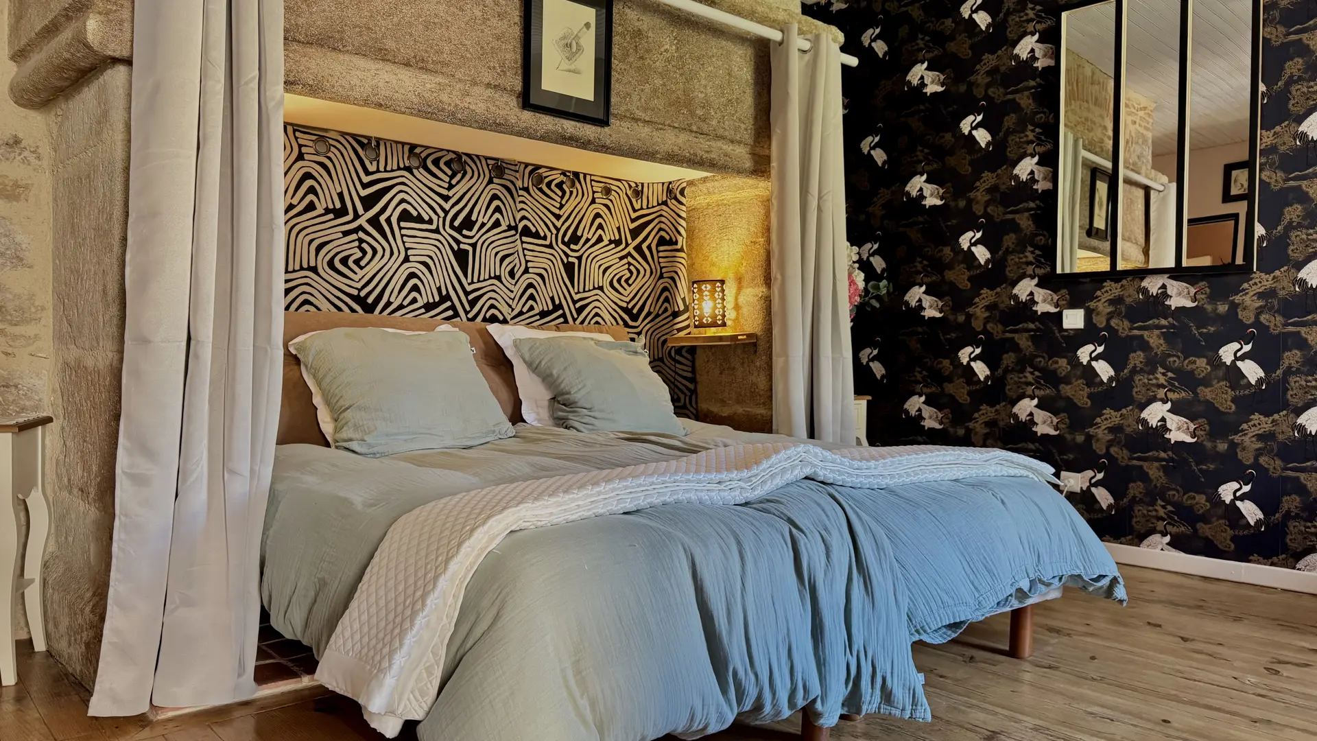 Rocamadour - chambre twin au 2ème étage