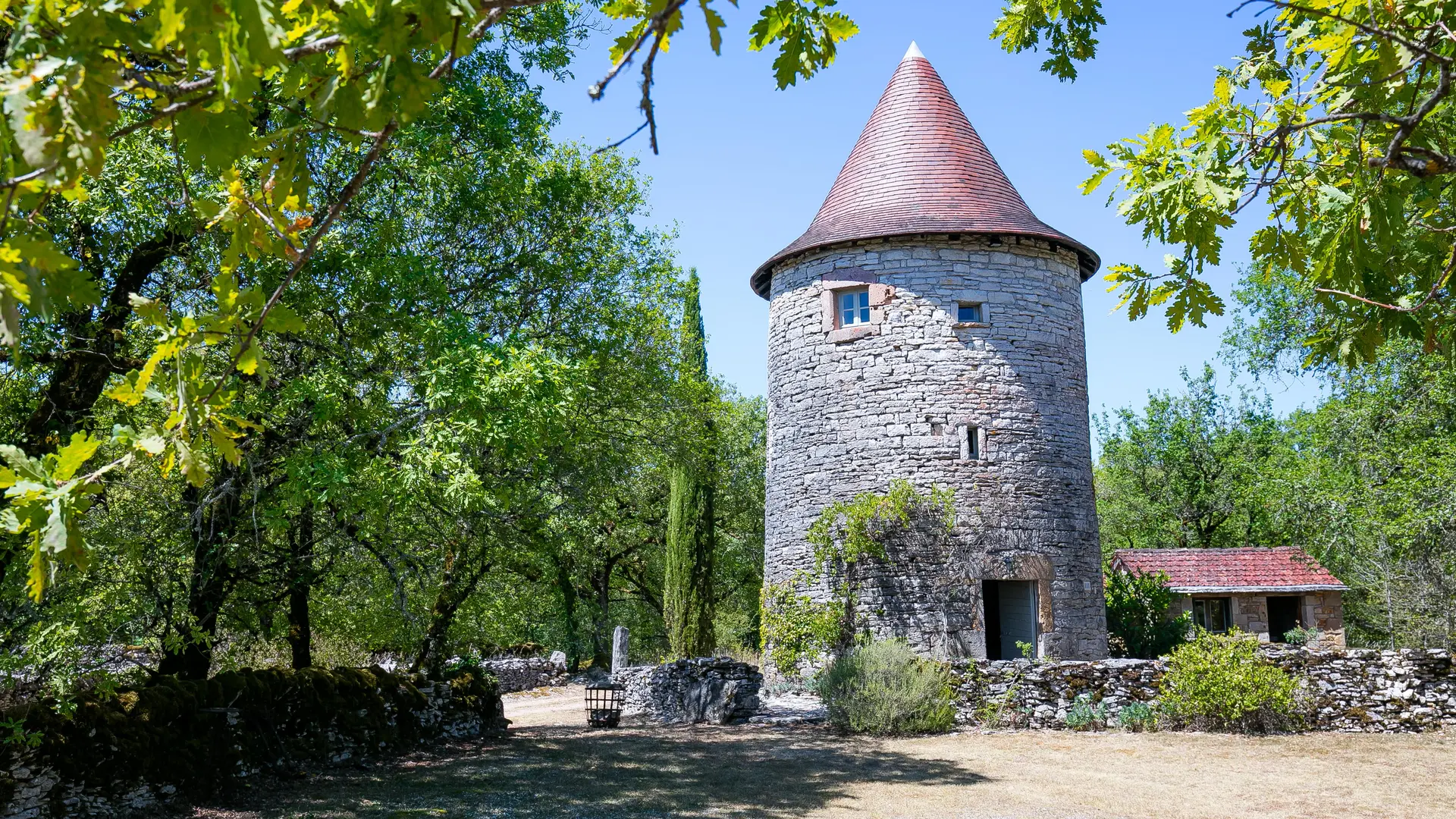 Moulin et salle de bain