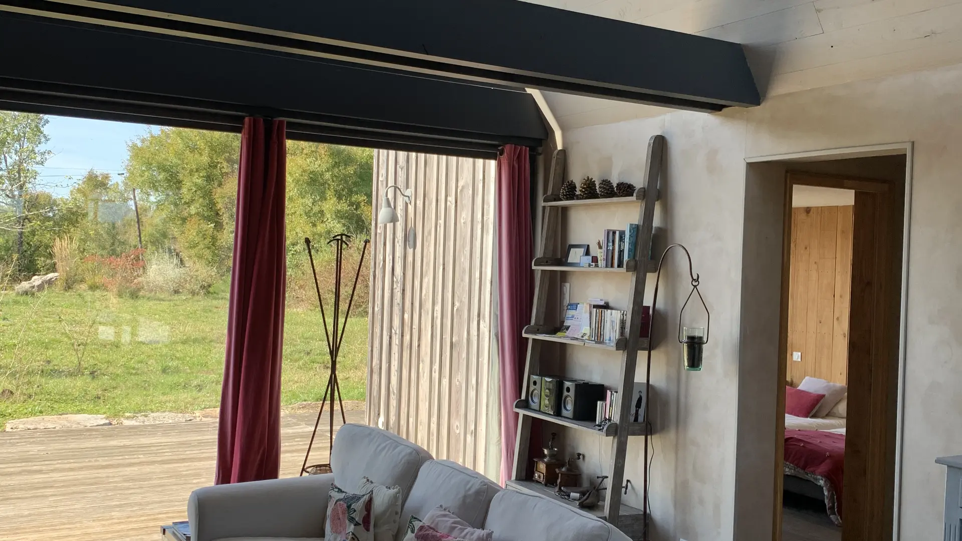 La Trigone du causse II - Espace salon détente