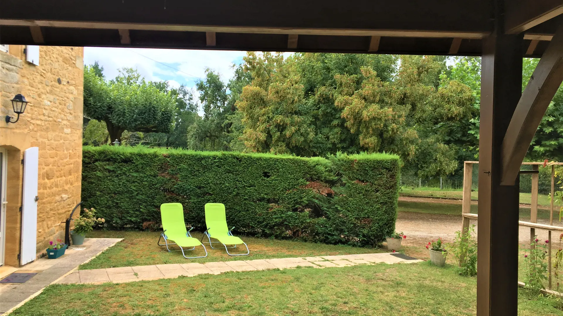 jardin du pigeonnier de 75m2