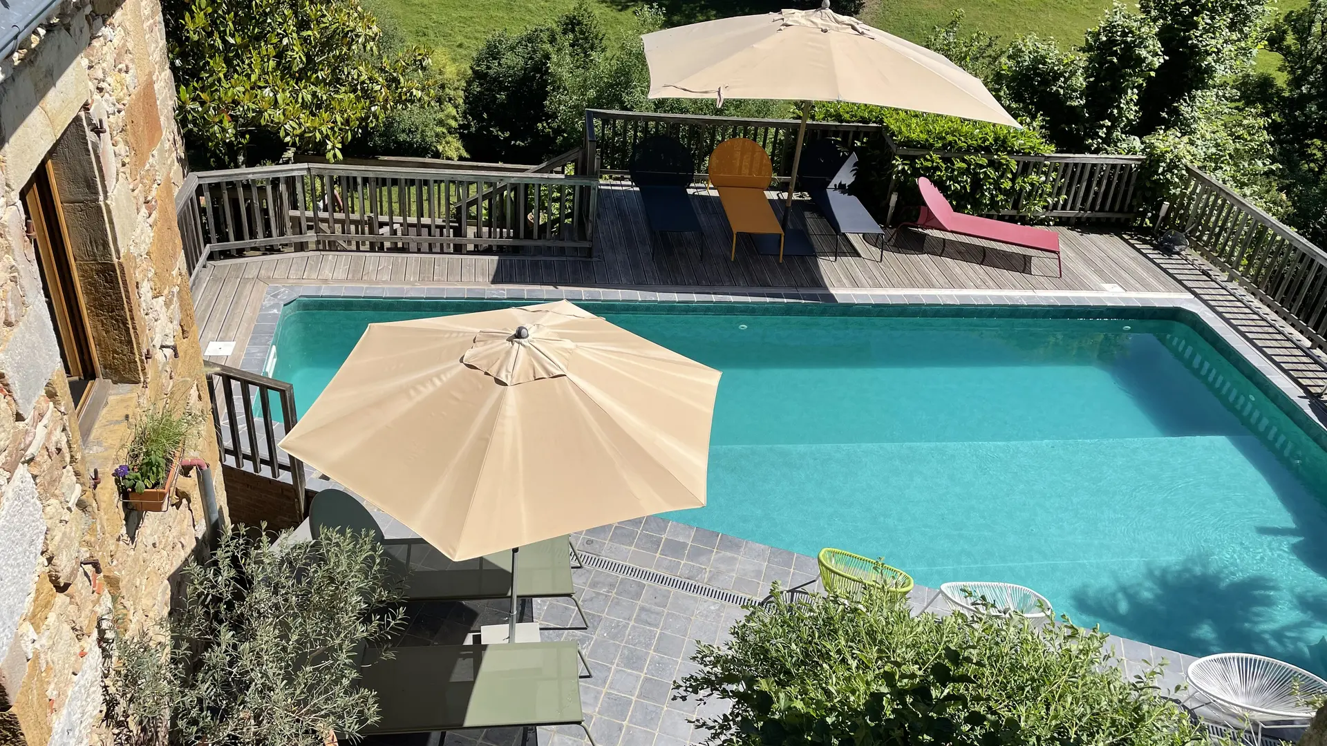 Piscine chauffée du 1er mai au 30 septembre