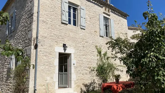 L'entrée de la chambre d'hôtes