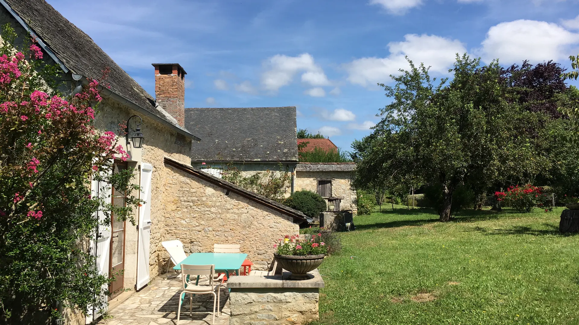 Jardin côté Terasse