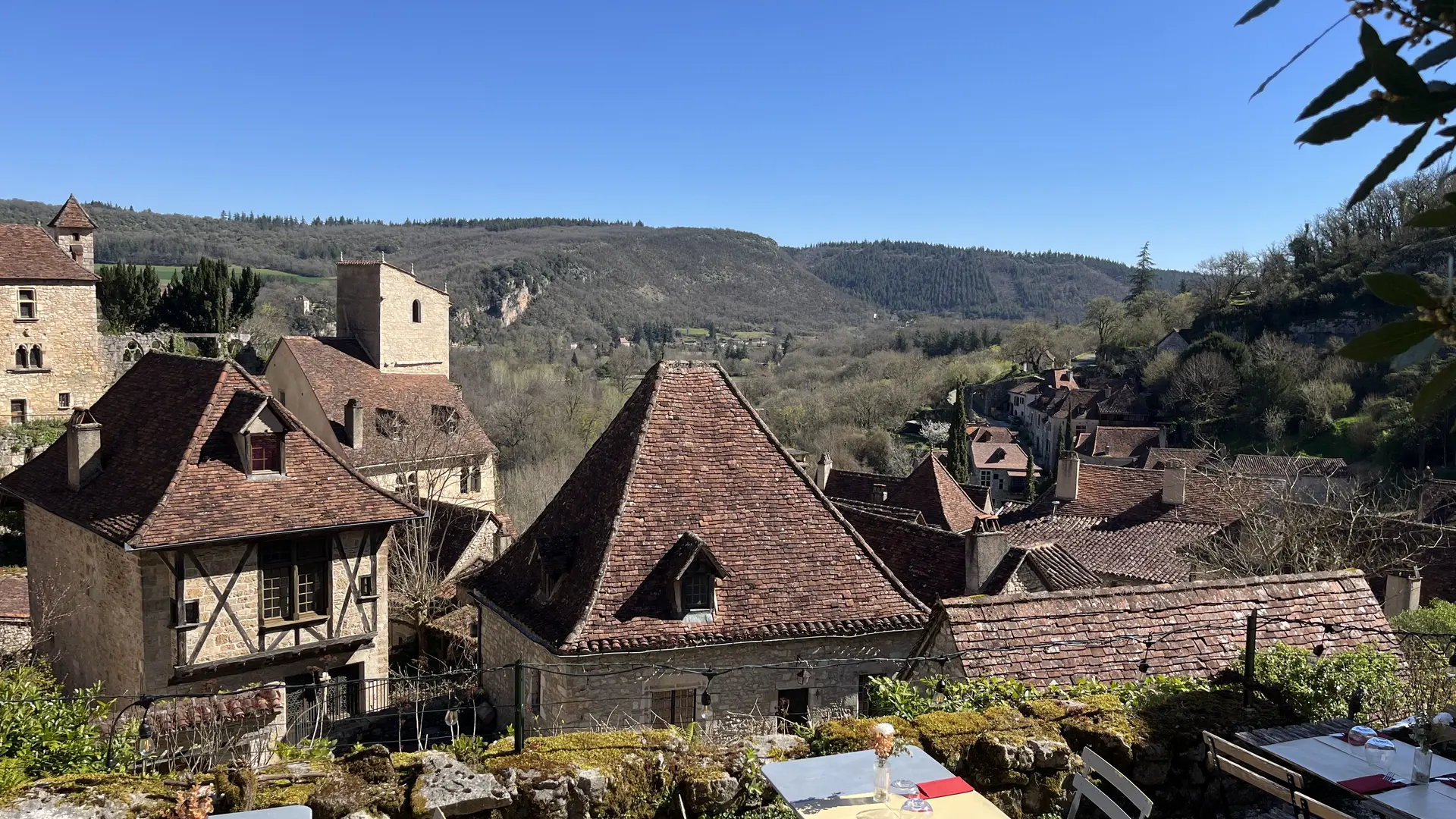 Vue de la terrasse