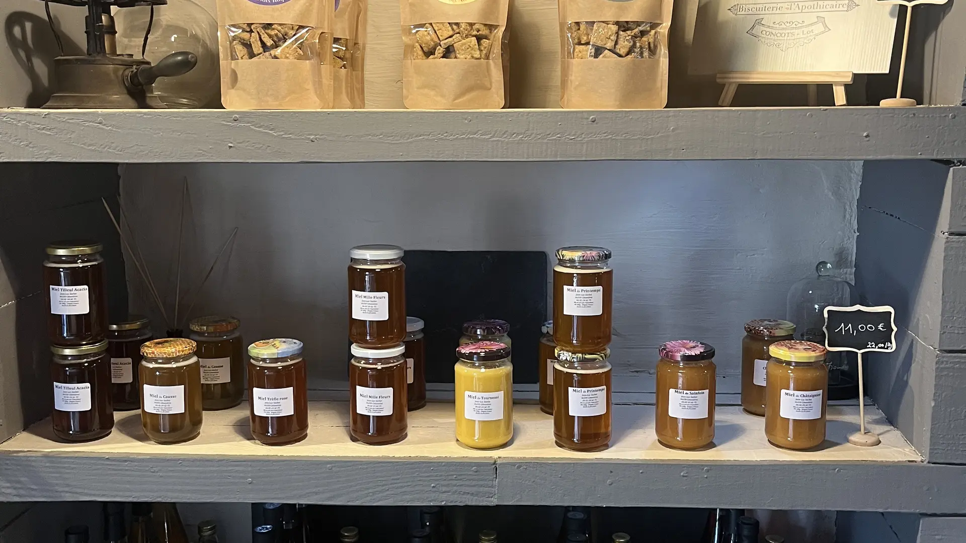 Produits de la boutique
