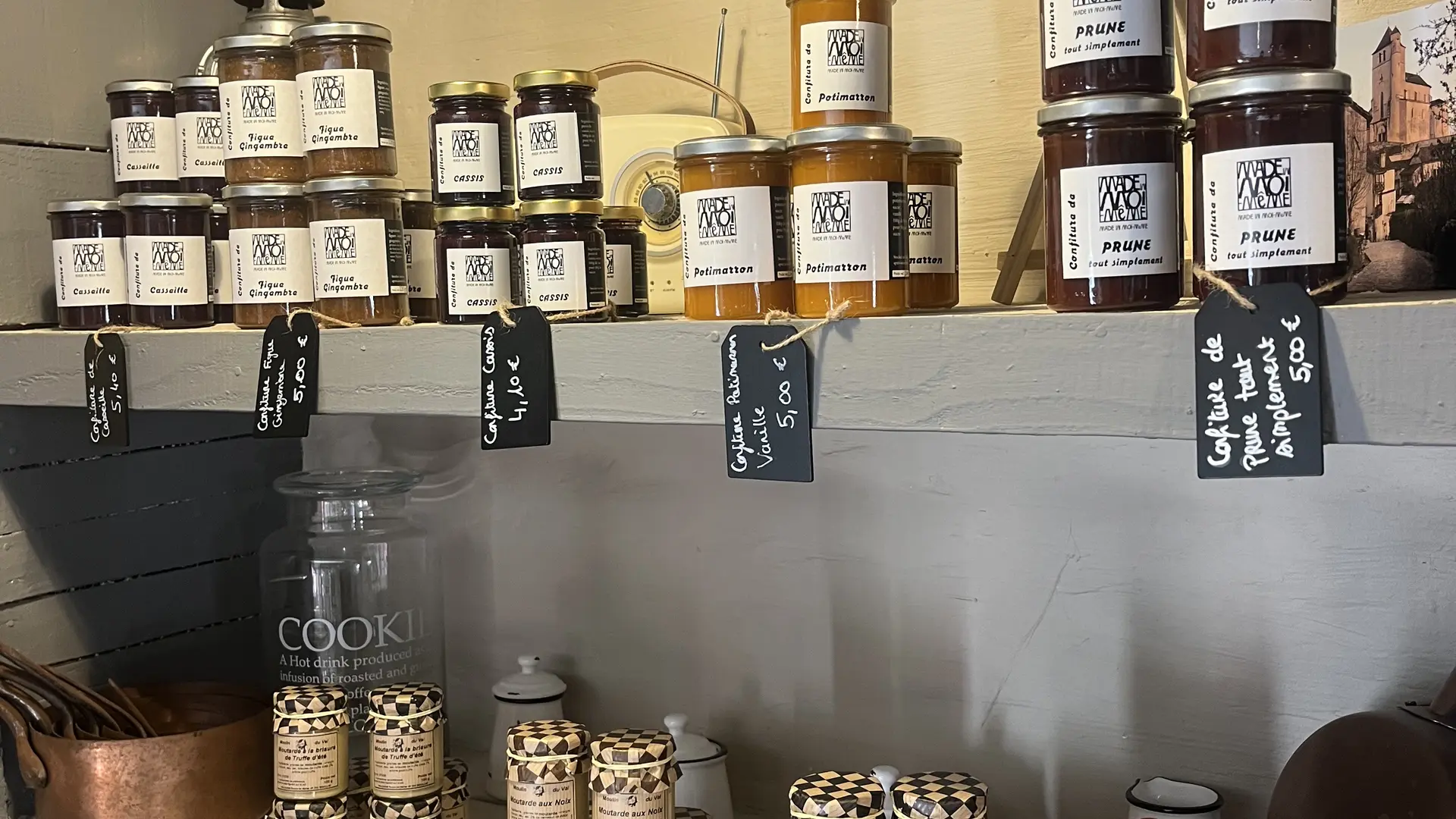 Produits de la boutique
