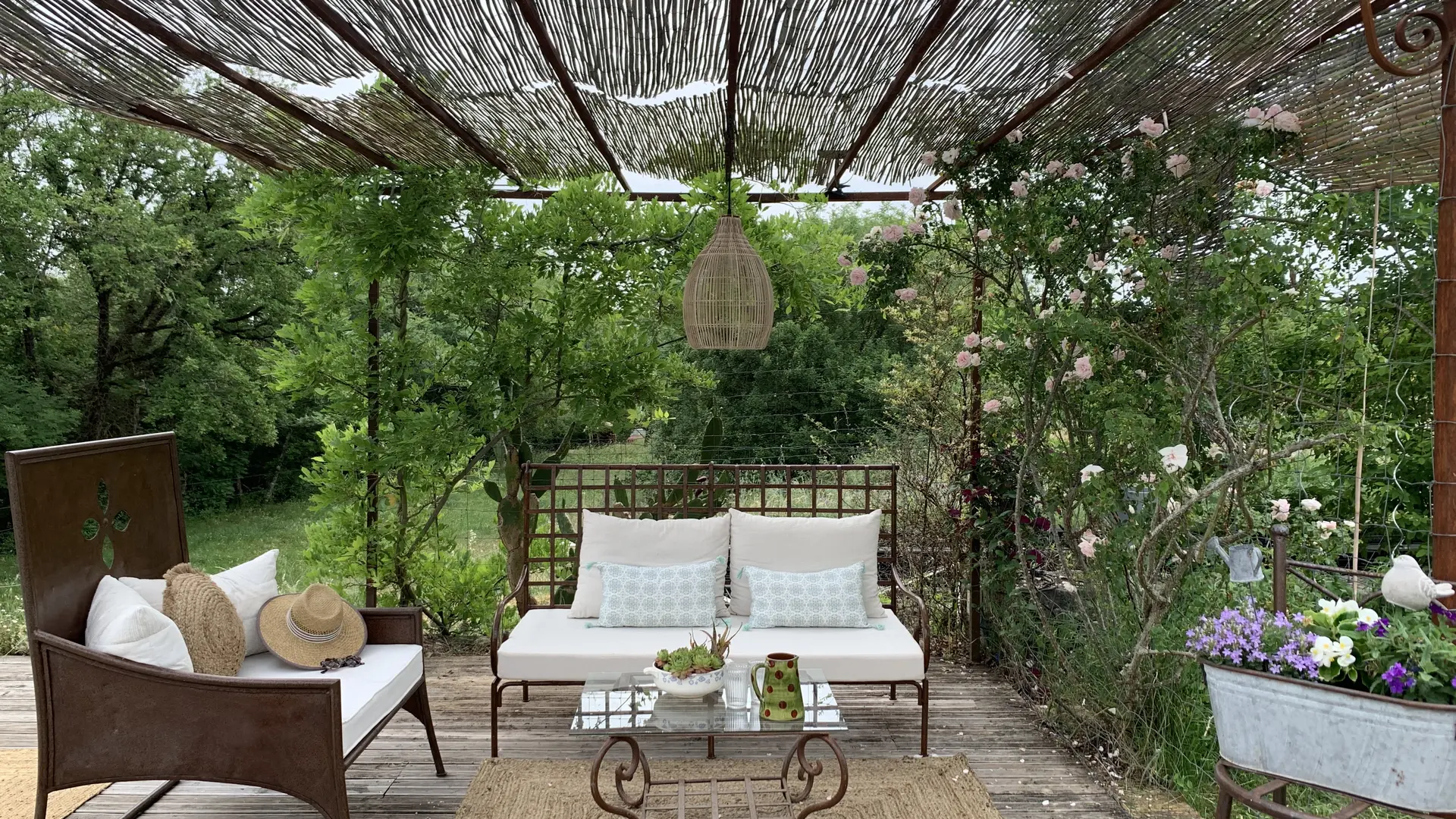 La Trigone du Causse I - Terrasse de la Piscine