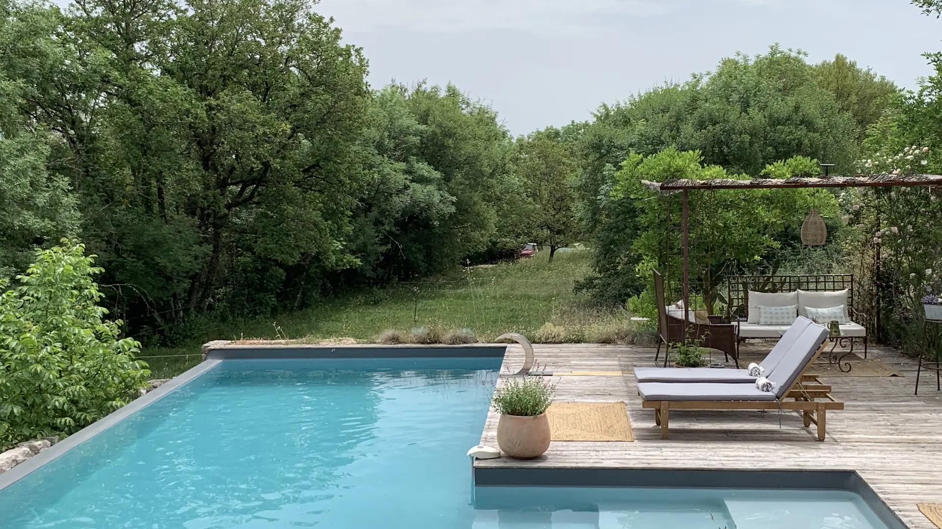 La Trigone du Causse I - Notre piscine chauffée