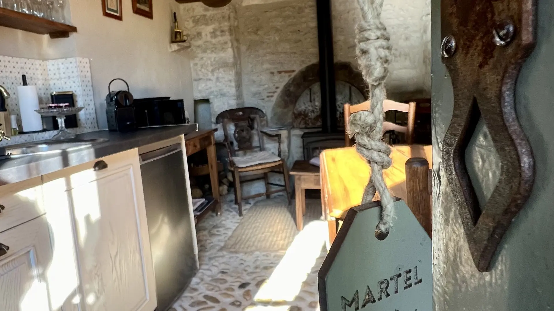 Cuisine gîte La Blanchie Haute
