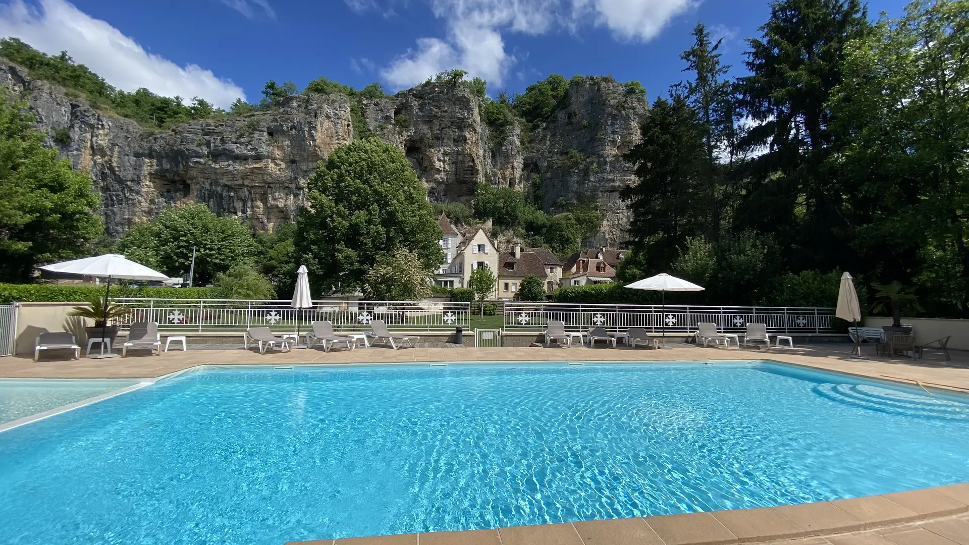 piscine de l'hôtel