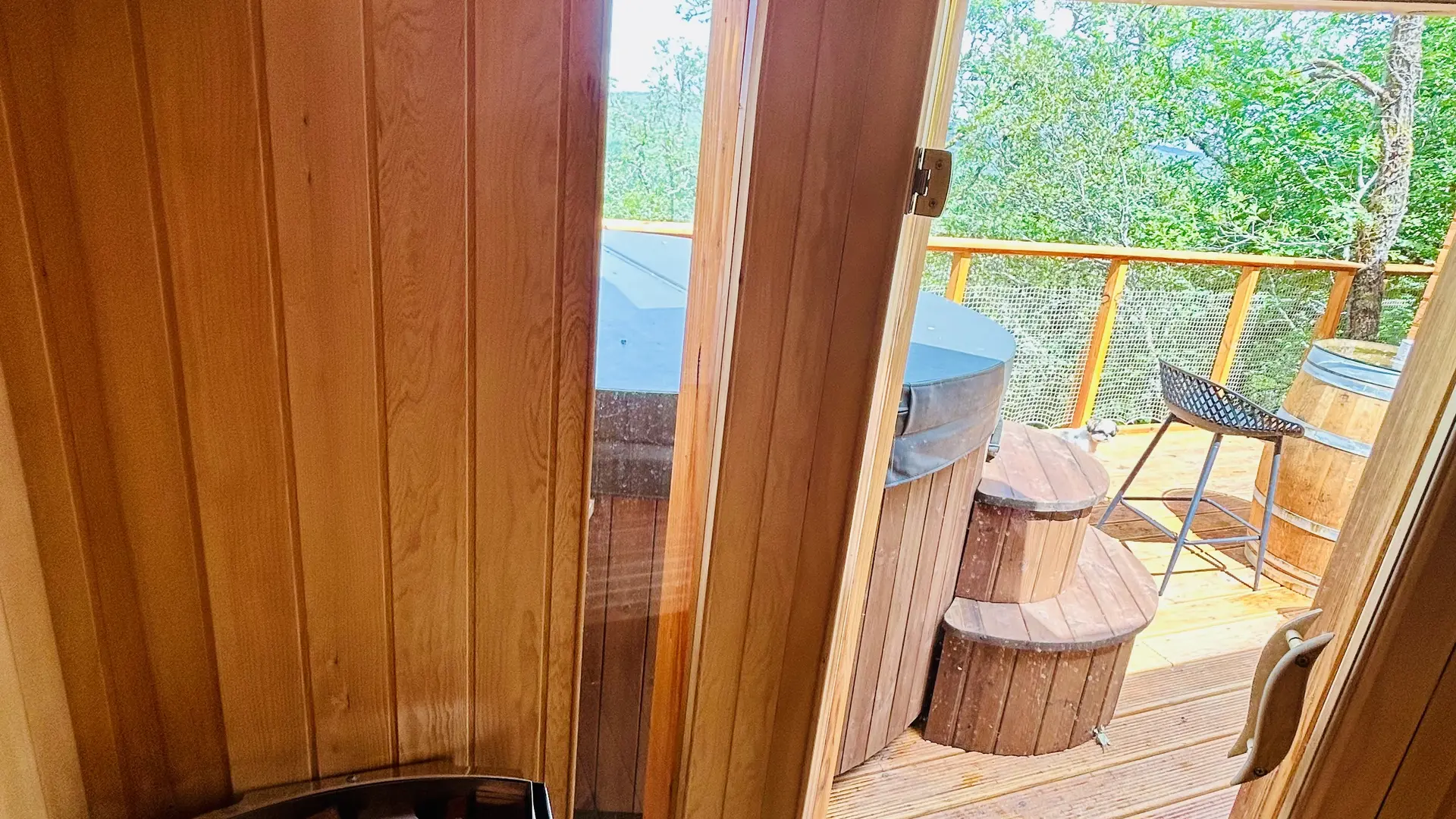 sauna vue