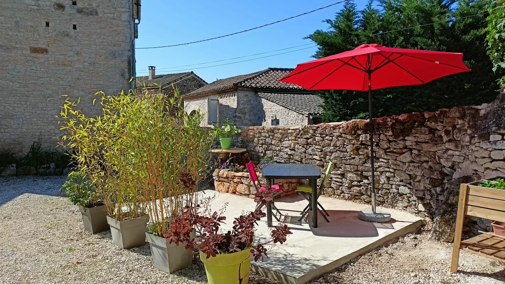 Nouvelle terrasse