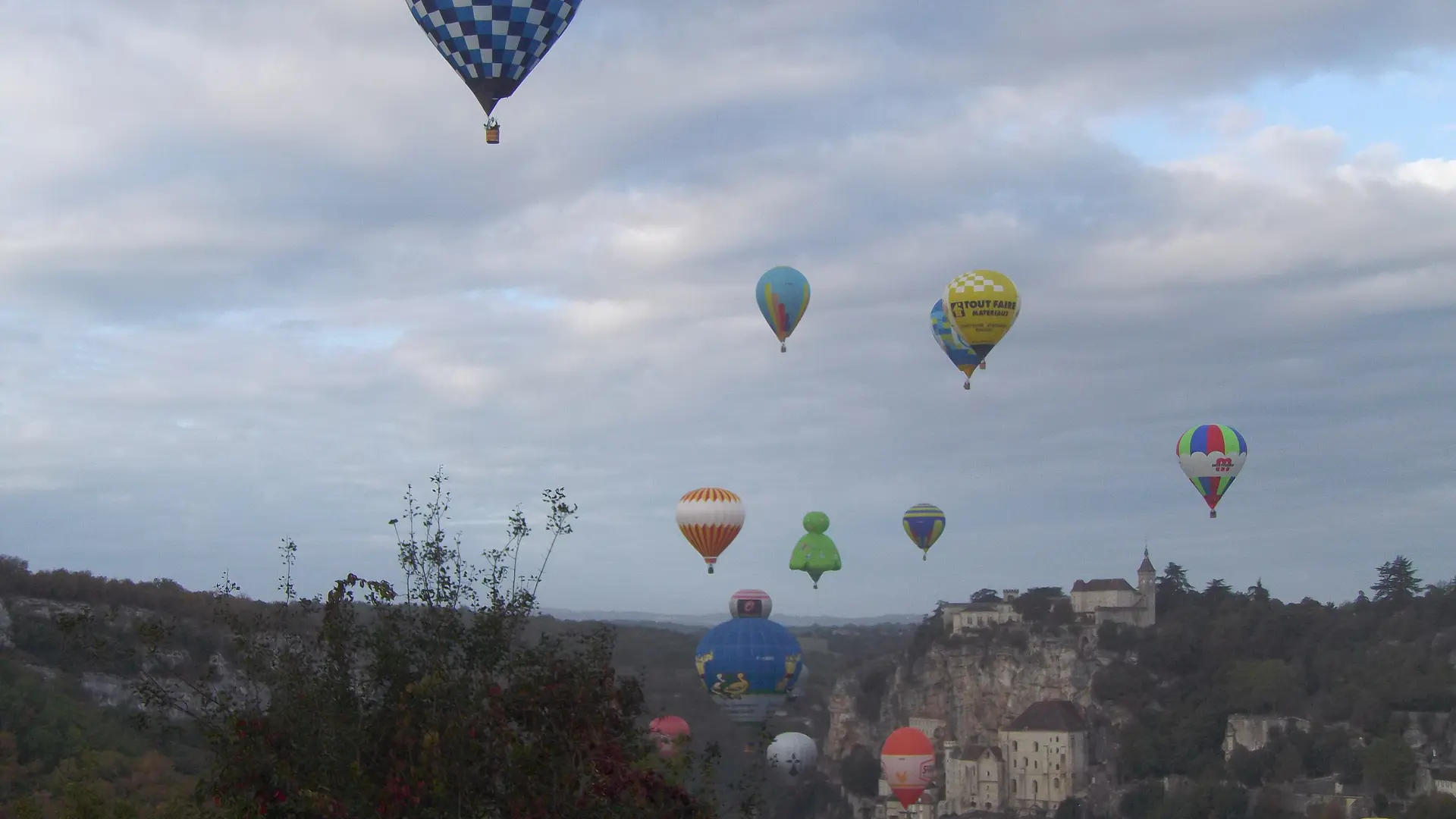 Mongolfier Rocamadour