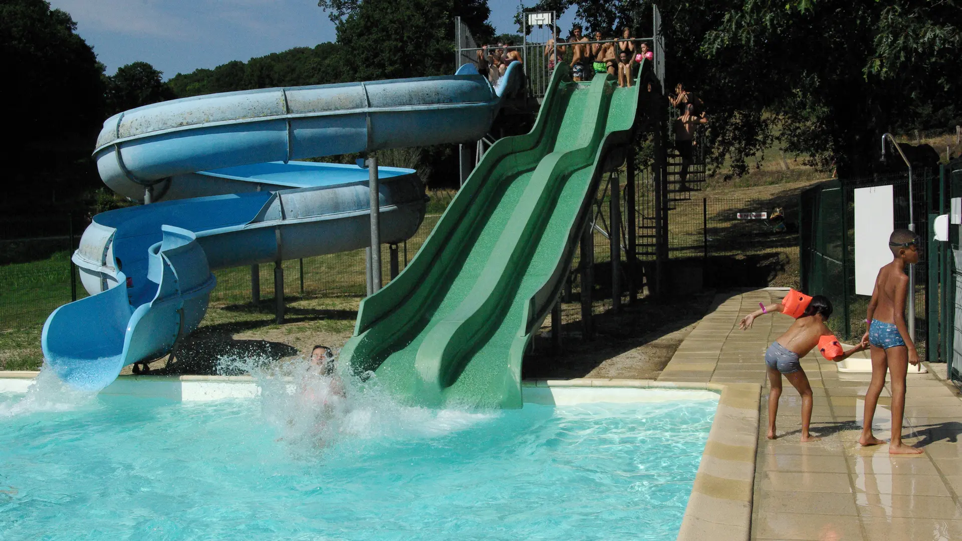 Toboggan aquatique du Tolerme