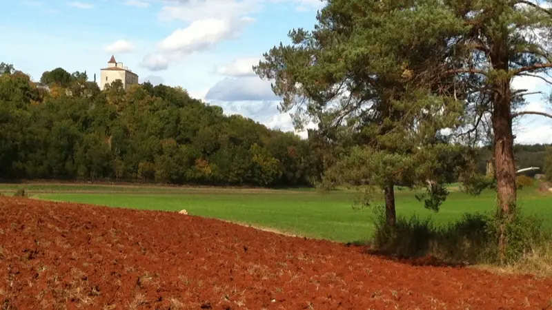 La Combe et le Château de Cieurac