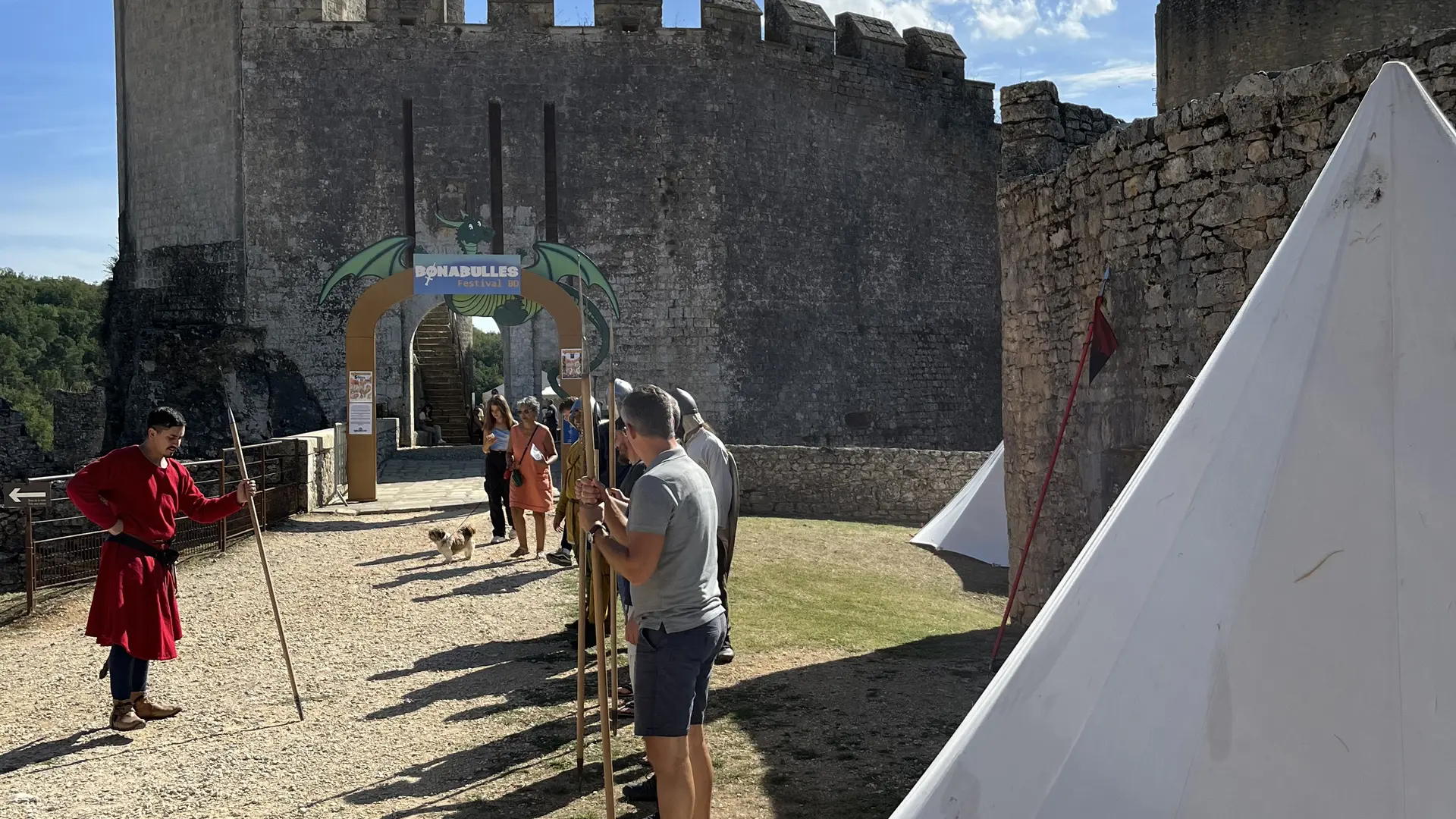 Journées du Patrimoine au château de Bonaguil