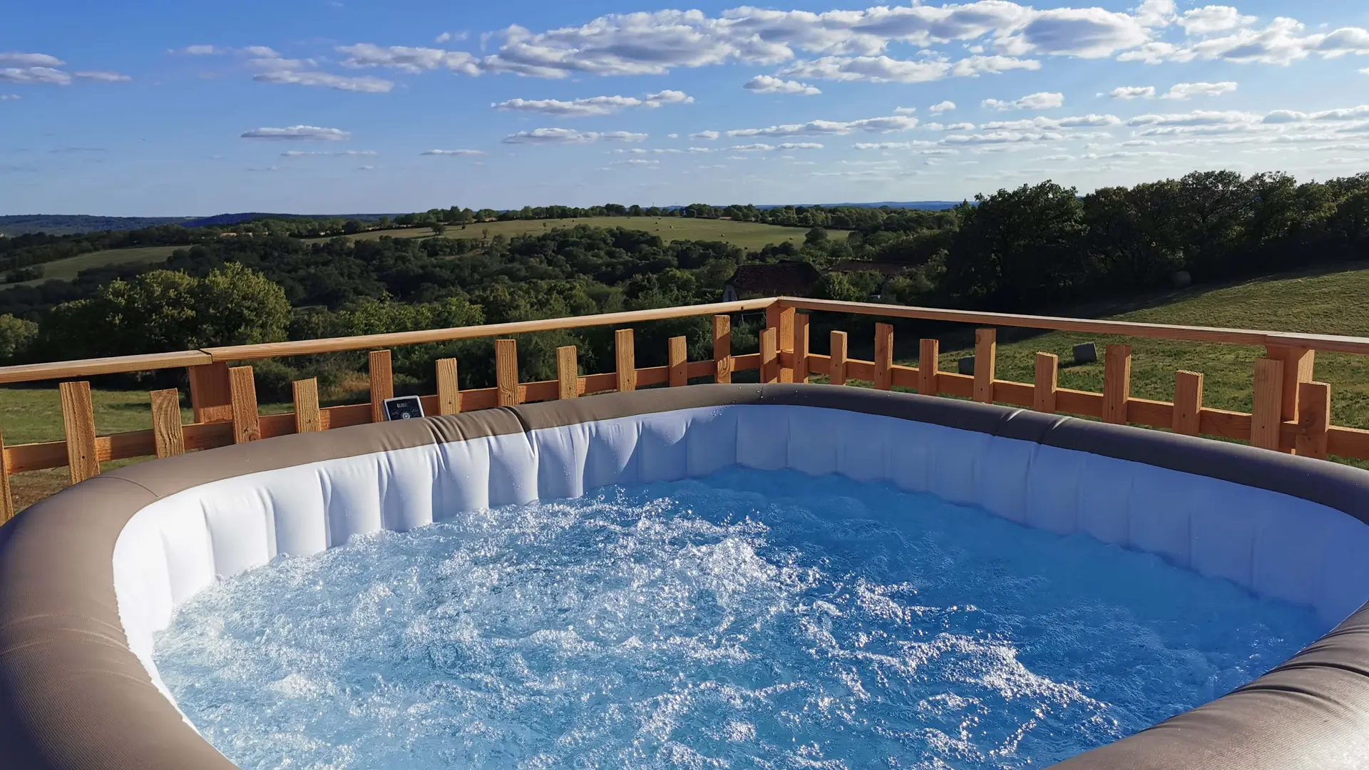 Jacuzzi bulle de luxe