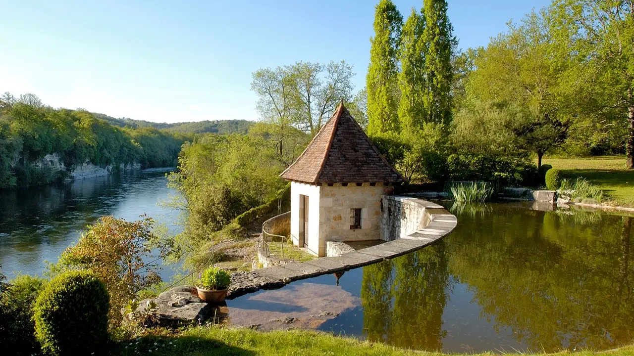 Jardin de l'ancien couvent - Meyronne