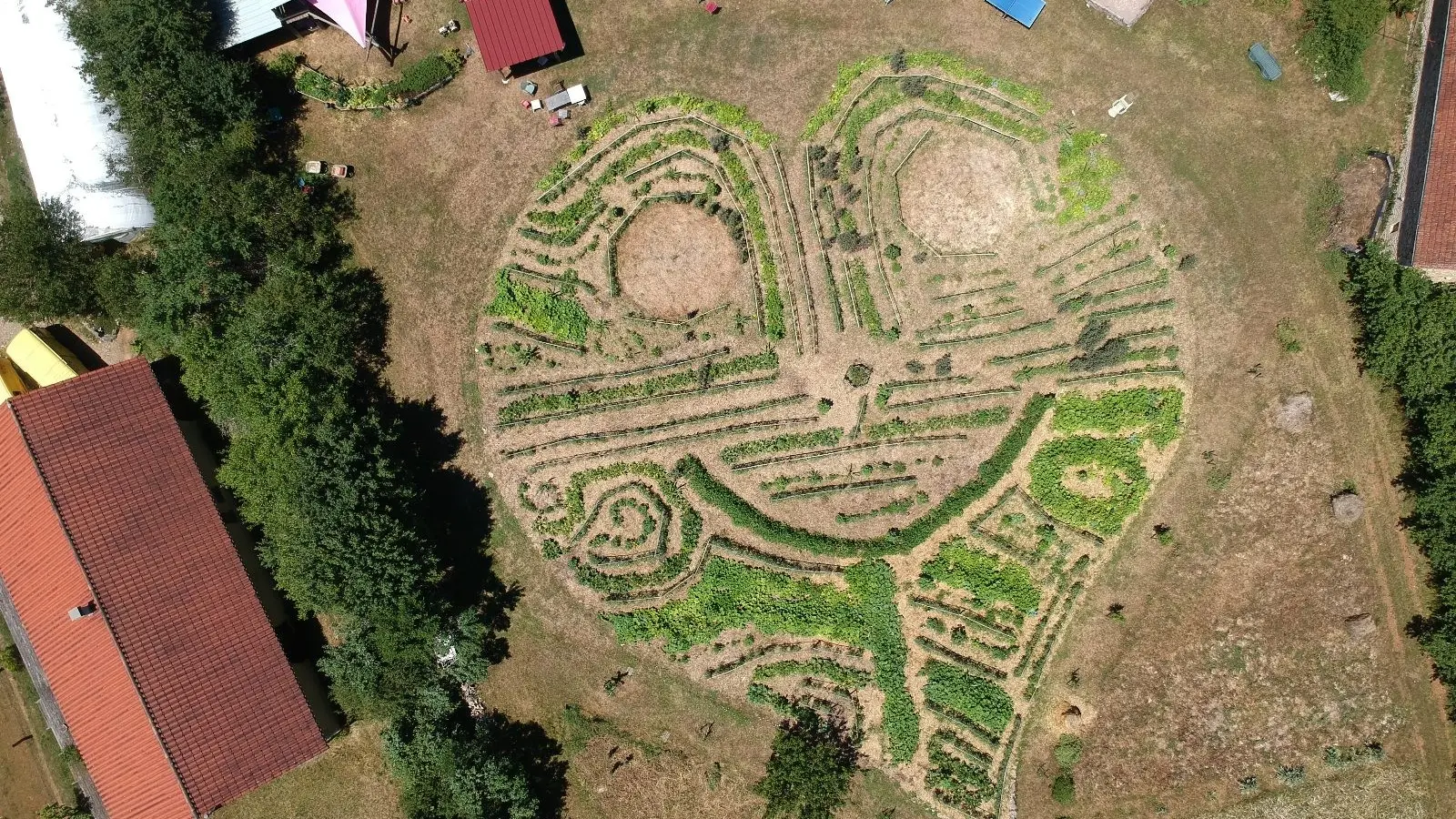Jardin vu du ciel 2025