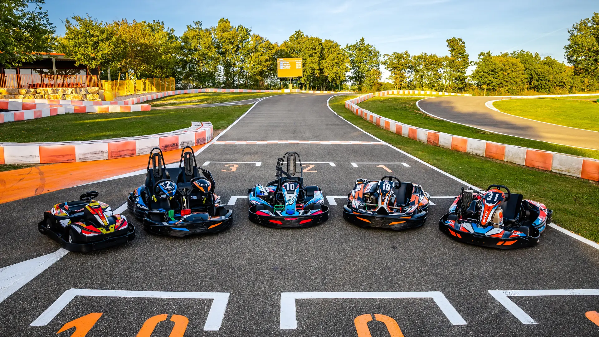 Les 5 modèles de kart