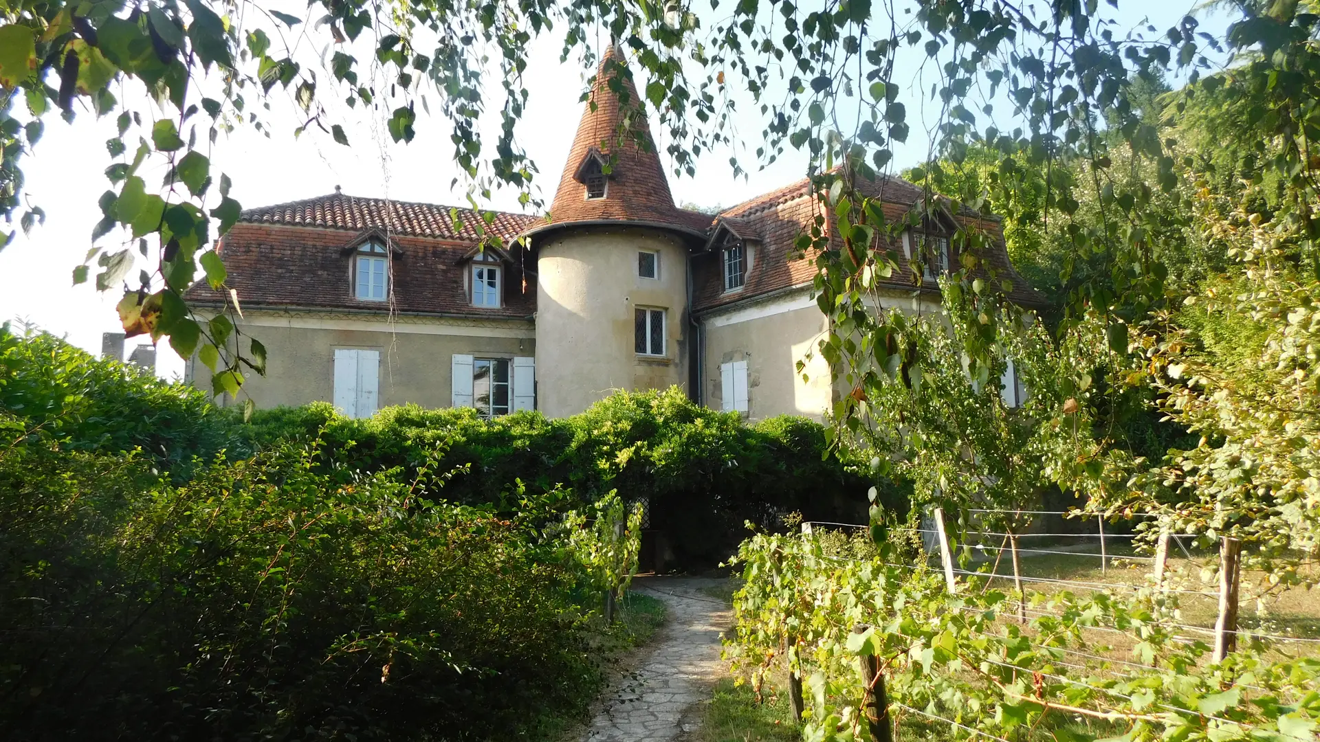 L'Olié - vue du parc
