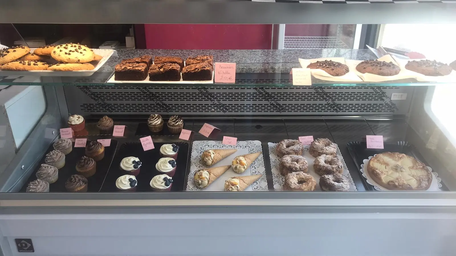 L'Atelier des Dél'ices vitrine