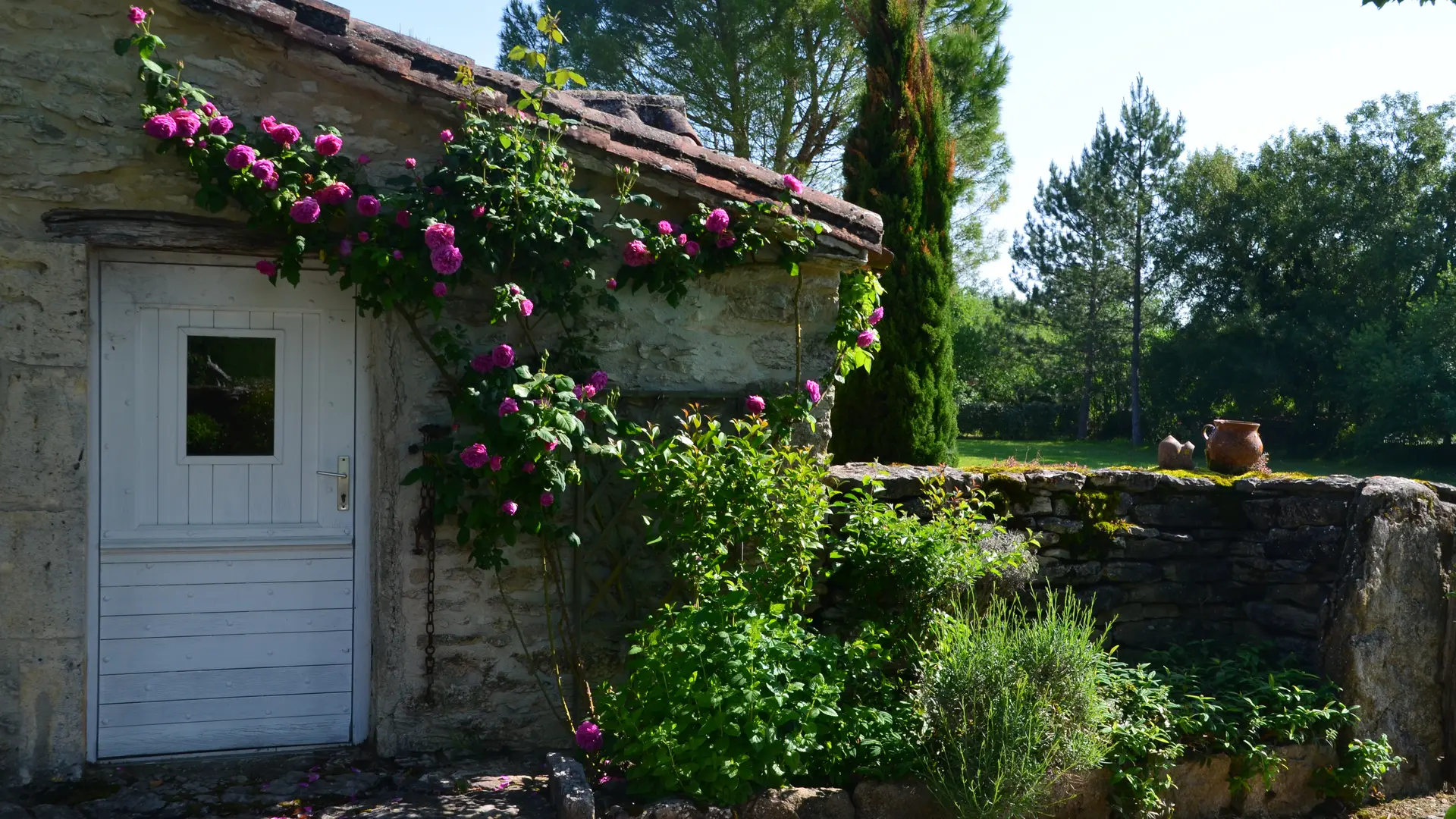 L'entrée de Tilleuls