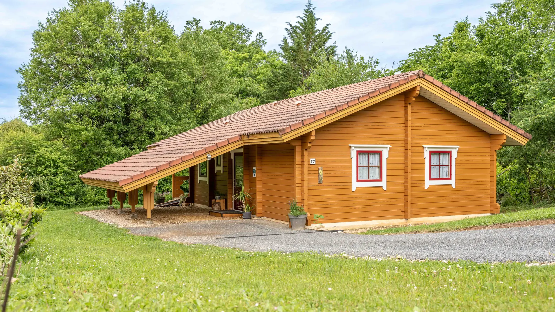 chalet Tournesol accès
