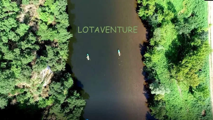 LOTAVENTURE la descente sauvage en canoë de la rivière Lot de Gaillac à Larnagol