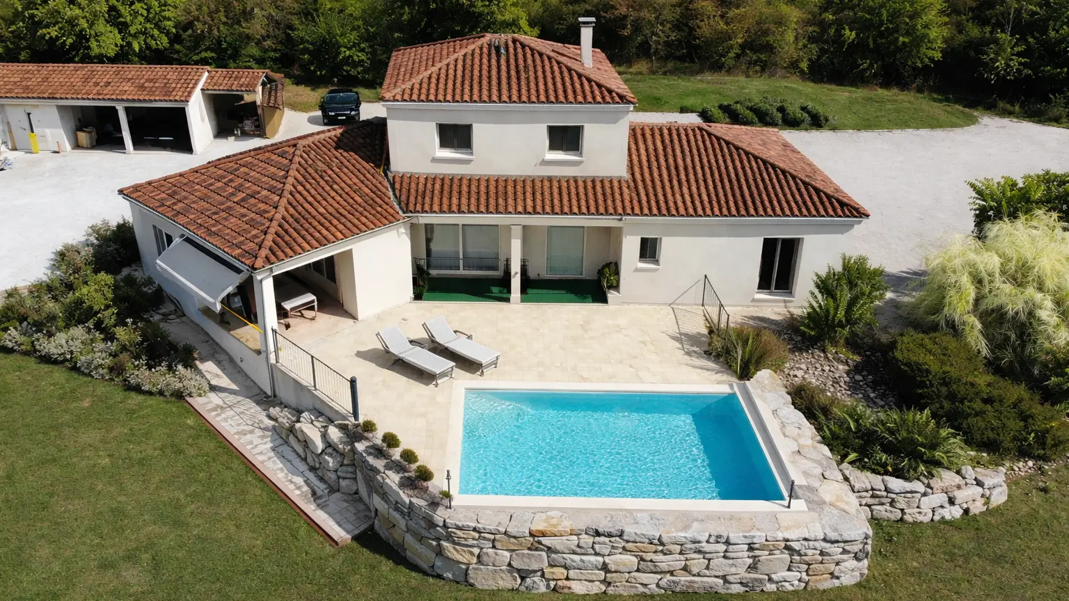 La villa des Falaises du Lot