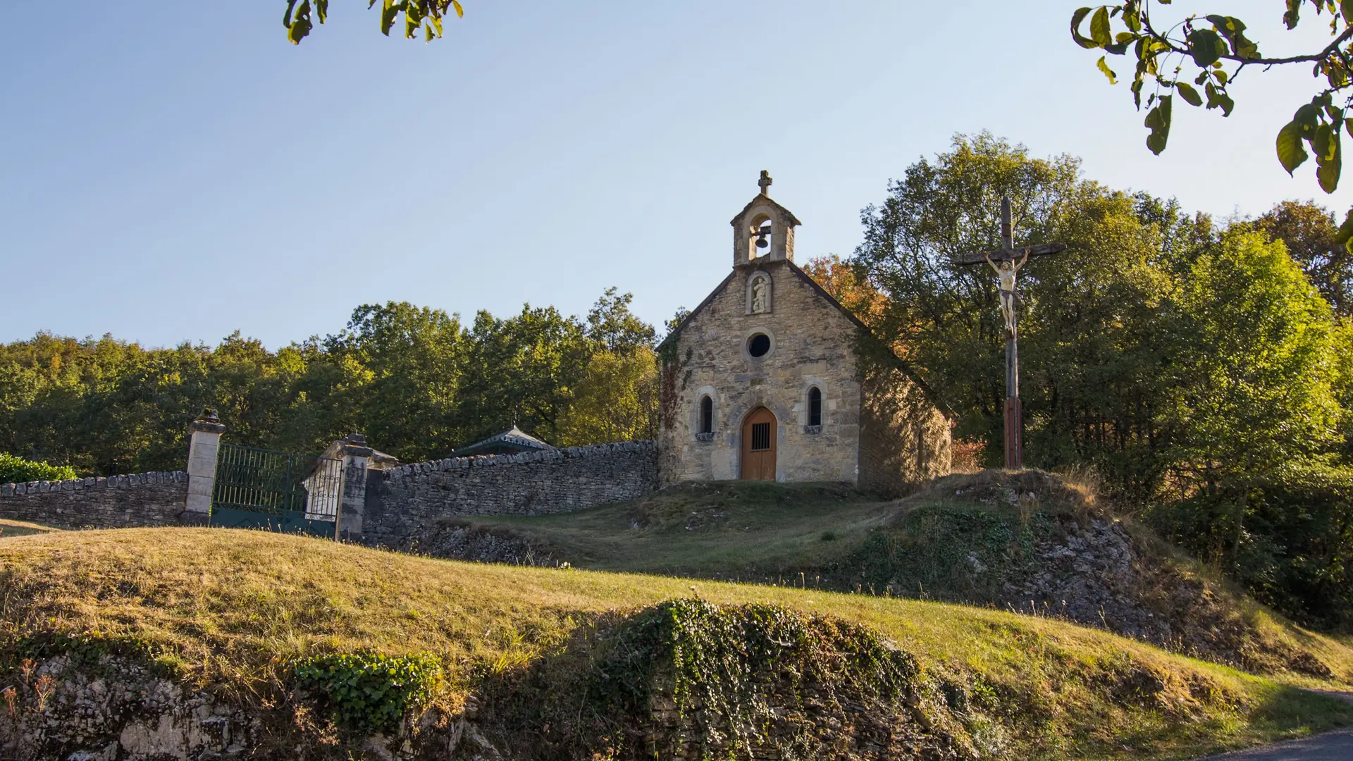 La Chapelle Saint-Roch Peyrille © Lot Tourisme - C. Novello 160922-172522